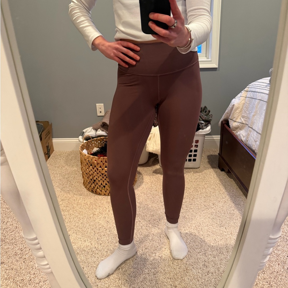 Lululemon Purple High-Waisted Leggings